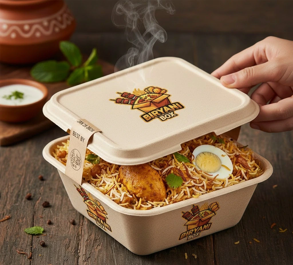 Fresh and Hot Biryani Delivery by Biryani Box Company
