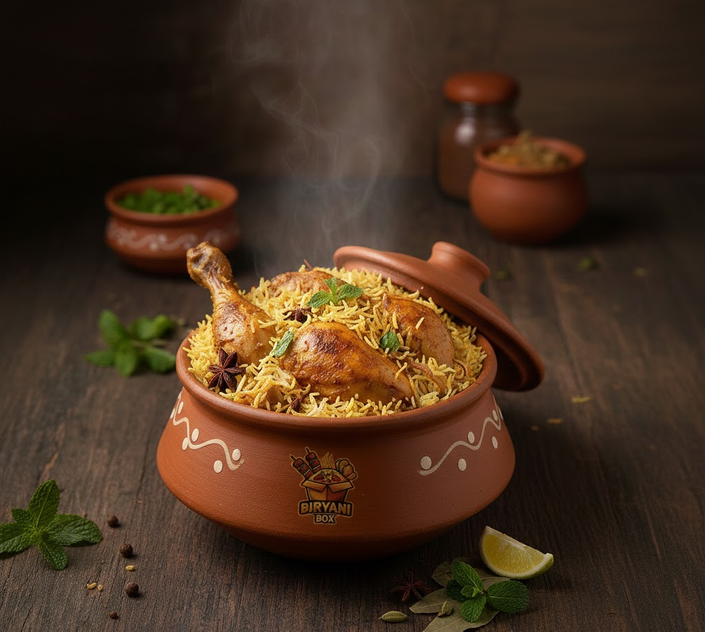 Veg vs Chicken Biryani Comparison by Biryani Box Company